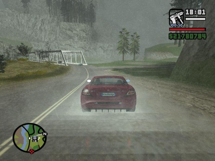 gta san andreas ta hiç kar yağmaması