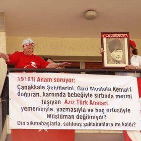 din sıkma başlara mı kaldı