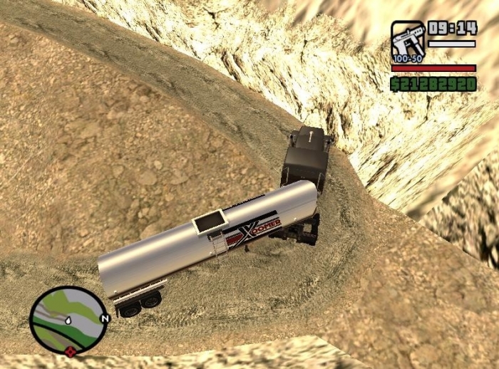 gta san andreas ta tırla zirveye çıkmak