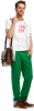 yeşil pantolon giyen erkekler / #318986