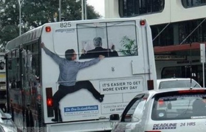 otobüs reklamları