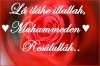 la ilahe illallah muhammedün resulullah