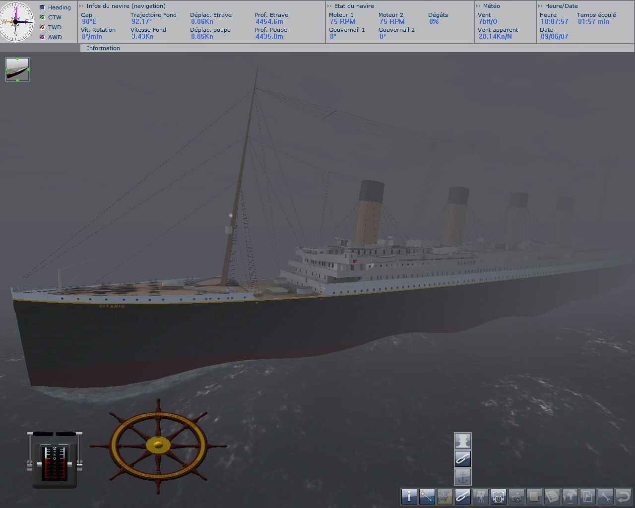 ship simulator 2008 titanic com