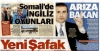 yeni şafak gazetesinin arıza bakan manşeti / #443876