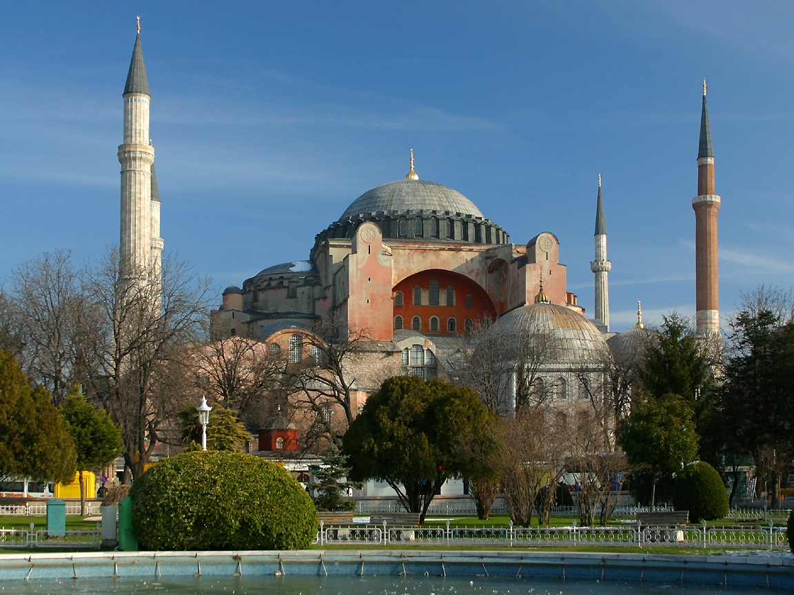Турция голубая мечеть и собор Святой Софии