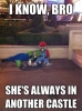 thank you mario but princess is in another castle