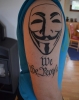 guy fawkes maskesi