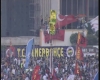 apo bayrağı altında gösteri yapmak / #458214